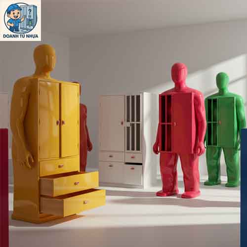 Cách chọn màu sắc tủ nhựa cho người mệnh Thổ