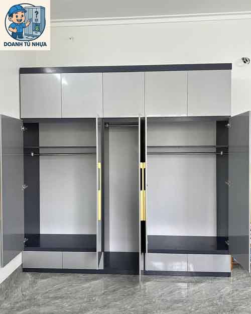 Cấu tạo chi tiết của một chiếc tủ nhựa quần áo