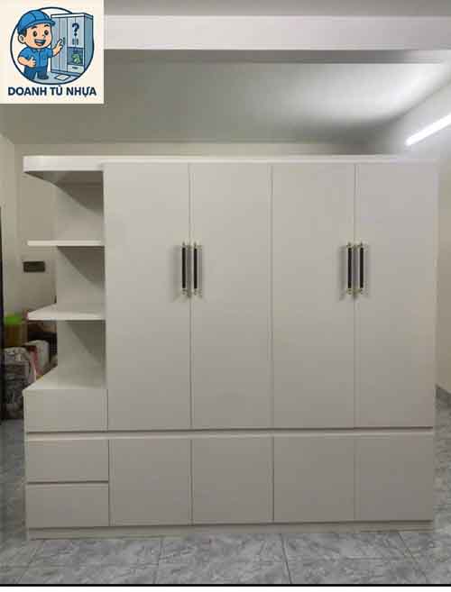 Kích thước và số ngăn ảnh hưởng đến giá tủ nhựa