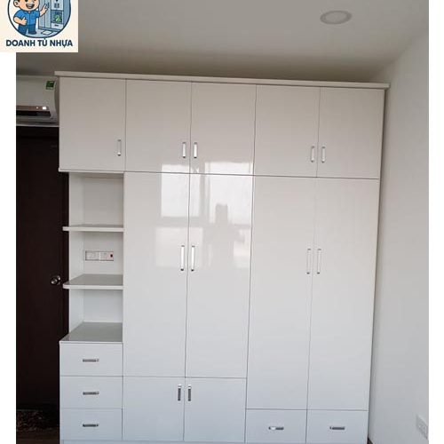 Top 5 tủ nhựa 5 cánh cao cấp & có kệ