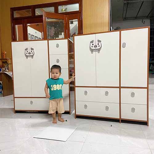 Tủ nhựa quần áo cho bé trai
