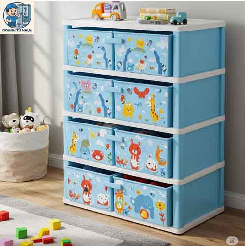 tủ nhựa ngăn kéo 5 tầng