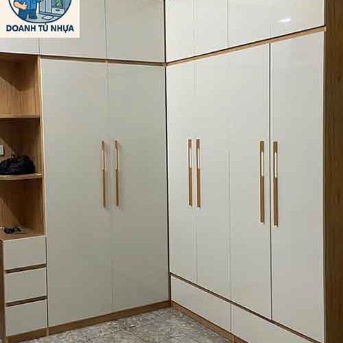 tủ nhựa quần áo chữ L Đài Loan