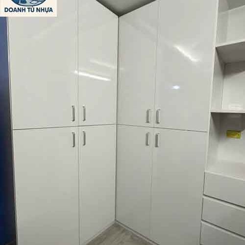 tủ nhựa quần áo chữ L
