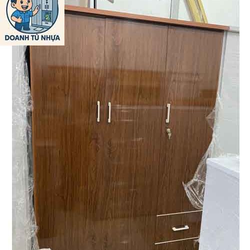 tủ nhựa quần áo giả gỗ 2 cánh - 3 cánh