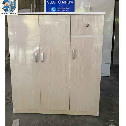 tủ nhựa quần áo mini có khóa