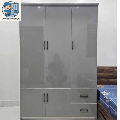 tủ nhựa quần áo người lớn 3 cánh