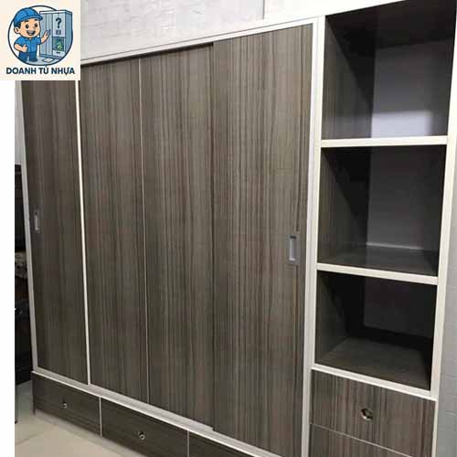 tủ nhựa quần áo người lớn 4 cánh