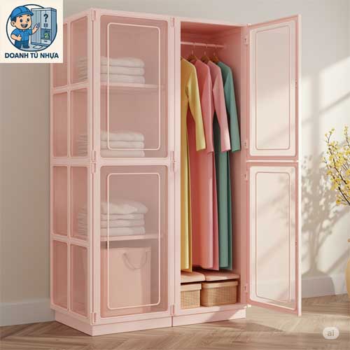 tủ nhựa treo áo dài & đồ đạc