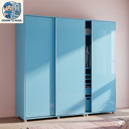 tủ nhựa treo quần áo người lớn