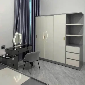 Tủ nhựa quần áo Zukoplast 3 cánh lùa 1 kệ thấp HĐ-TAZ04