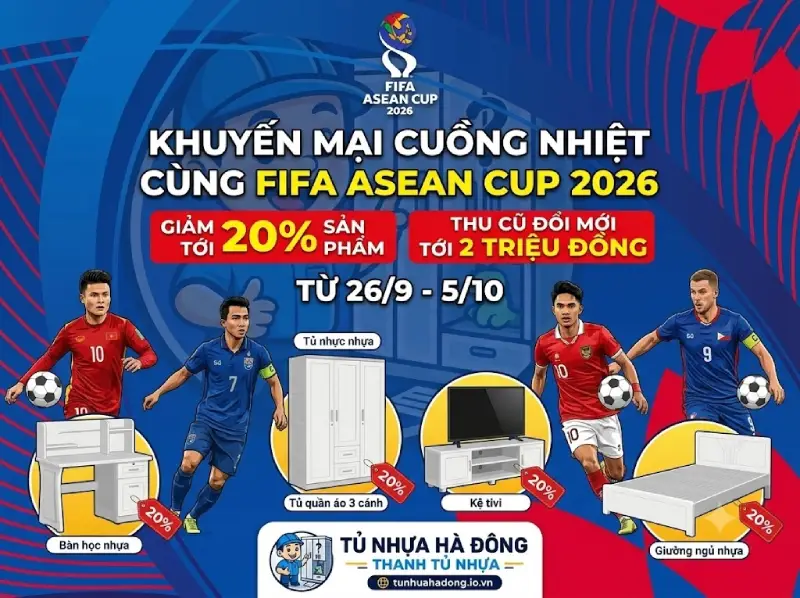 Khuyến mại Cuồng nhiệt cùng FIFA ASEAN CUP 2026