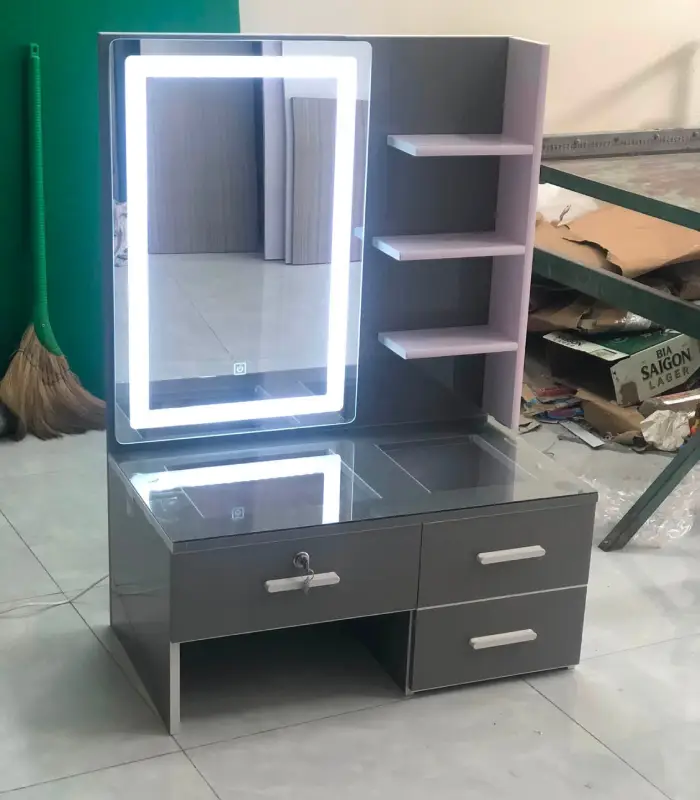 Bàn trang điểm nhựa Vincoplast dạng bệt HĐ-BTV09