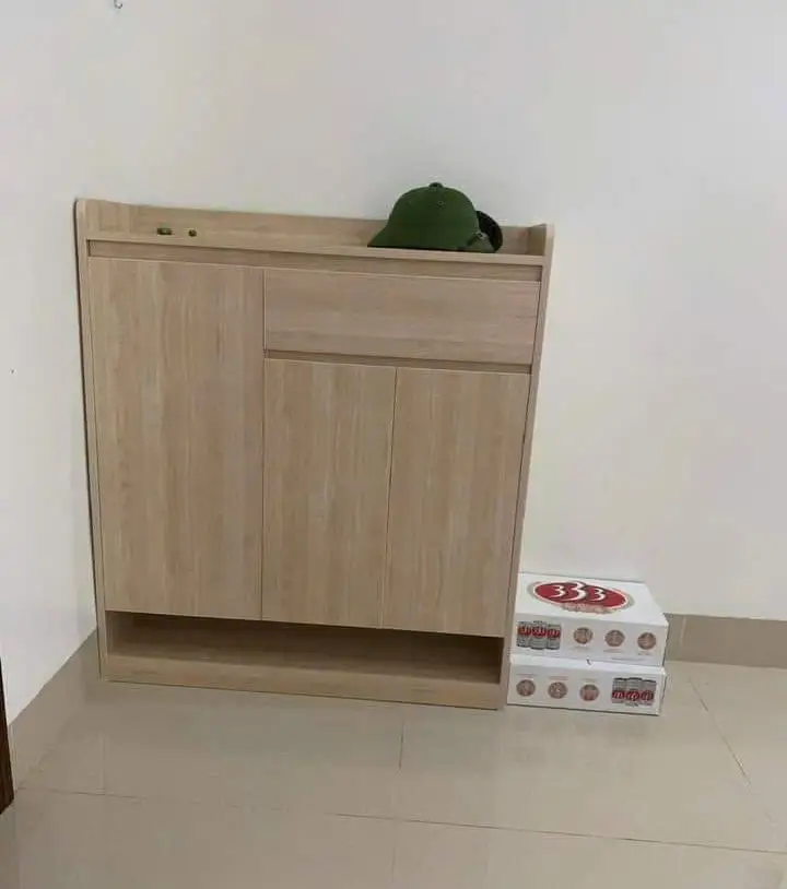 Tủ giày nhựa Đài Loan 3 cánh tối giản HĐ-TGĐ06 Nguyễn Xiển