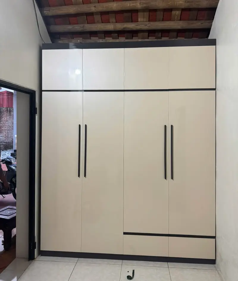 Tủ nhựa quần áo Vincoplast 4 cánh kịch trần HĐ-TAV21
