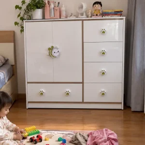 Tủ nhựa quần áo trẻ em sơ sinh Đài Loan Chin Huei HĐ-TE01