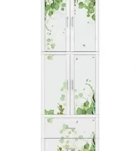 Tủ nhựa trẻ em Duy Tân Wing 4 cánh 2 hộc nhiều màu sắc - họa tiết