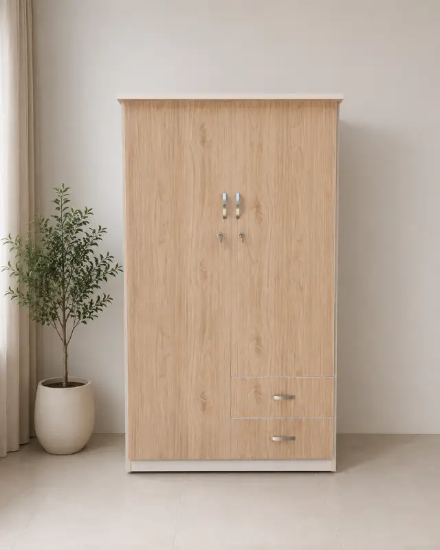 Tủ nhựa quần áo 2 cánh Chin Huei HĐ – TA09