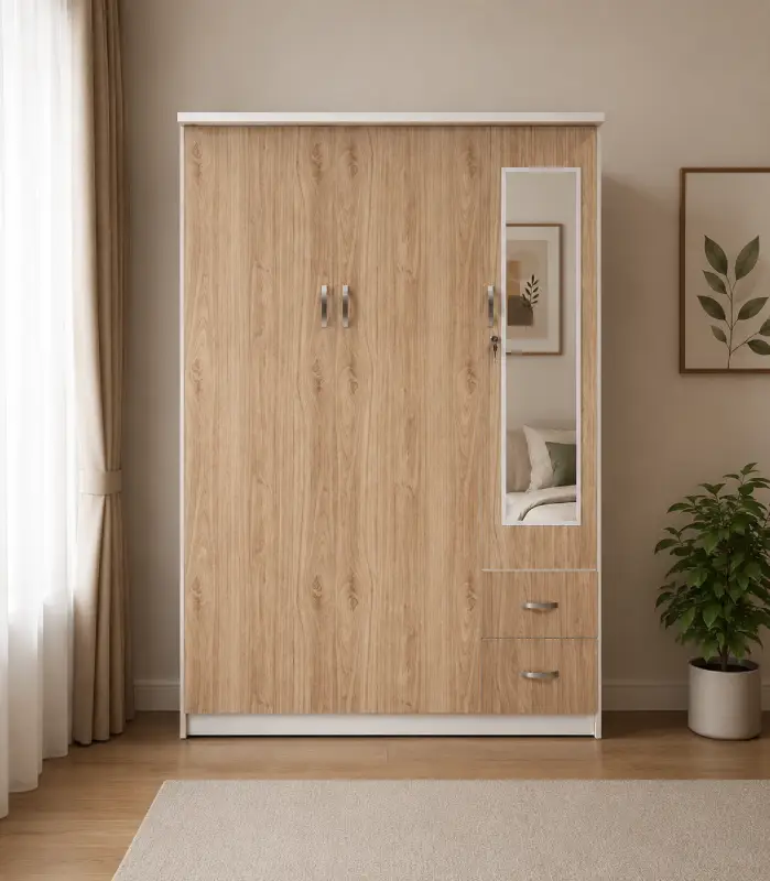 Tủ nhựa quần áo 3 cánh Chin Huei HĐ – TA26