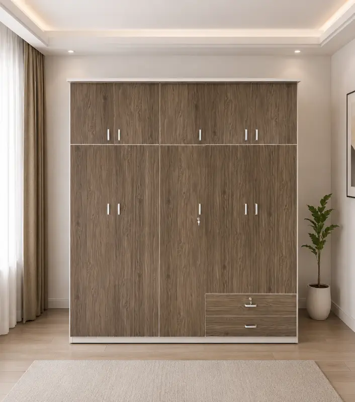 Tủ nhựa quần áo 5 cánh Chin Huei HĐ – TA67