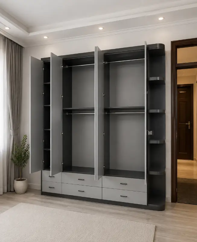 Tủ nhựa quần áo 5 cánh Chin Huei HĐ – TA69