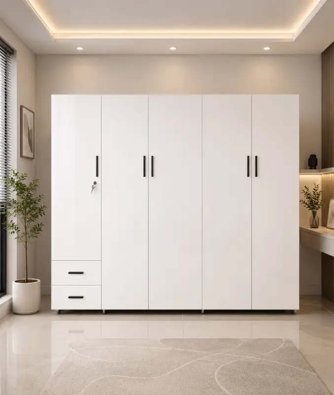 Tủ nhựa quần áo 5 cánh Chin Huei HĐ – TA70
