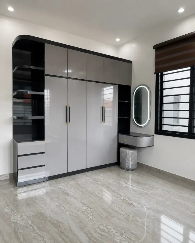 Tủ nhựa quần áo Vincoplast có bàn trang điểm HĐ - TAV03