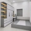 Tủ nhựa quần áo Vincoplast kèm bàn trang điểm HĐ - TAV14