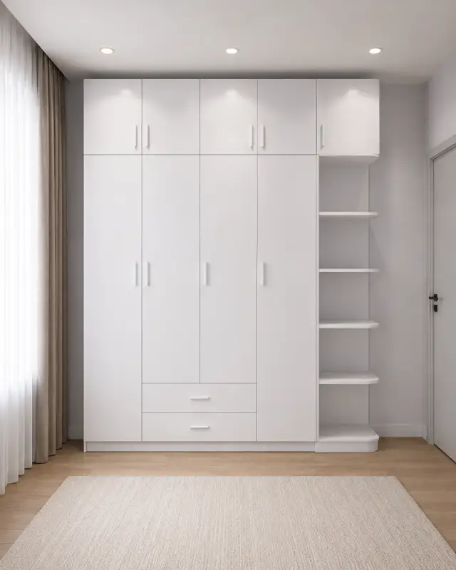 Tủ quần áo nhựa 4 cánh Chin Huei HĐ - TA403