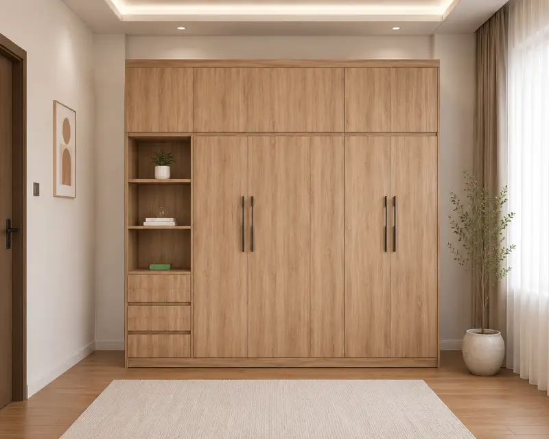 Tủ quần áo nhựa 4 cánh Chin Huei HĐ - TA408