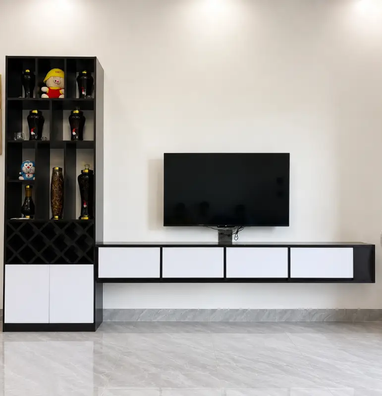 Kệ tivi nhựa Đài Loan Chin Huei đơn giản HĐ-KTC03