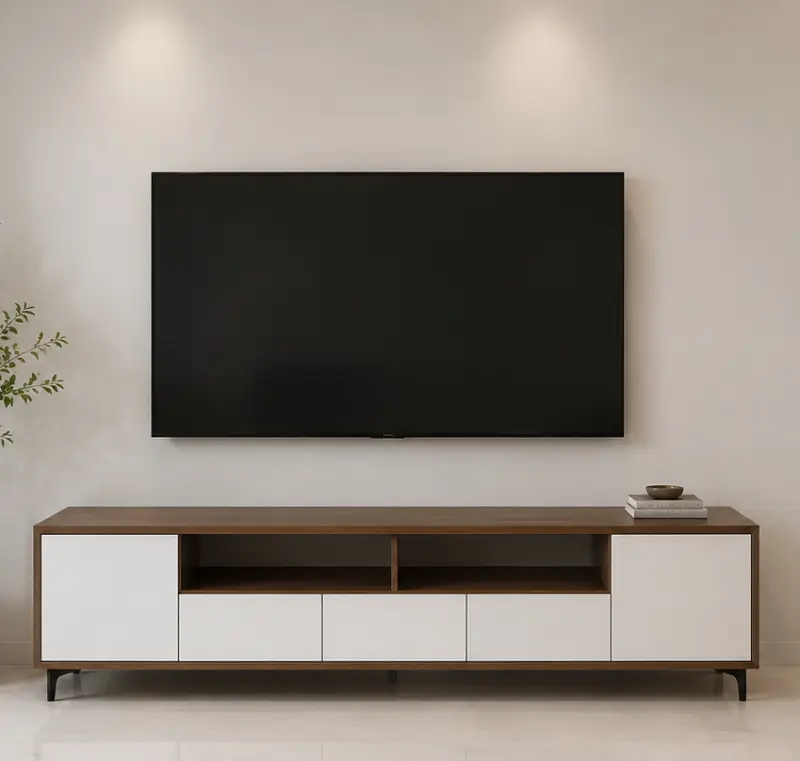 Kệ tivi nhựa Ecoplast đơn giản HĐ-KTE15