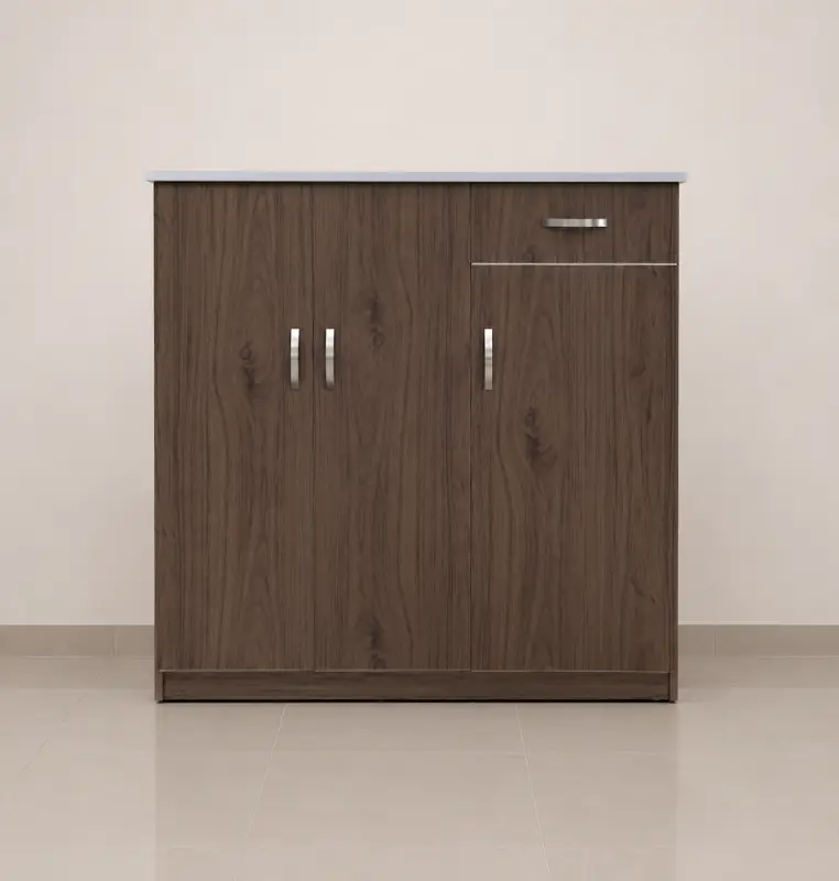 Tủ giày nhựa Chin Huei 3 cánh vân gỗ HĐ-TGC03