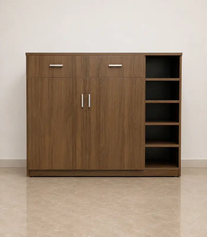 Tủ giày vân gỗ nhựa Ecoplast HĐ-TGE11