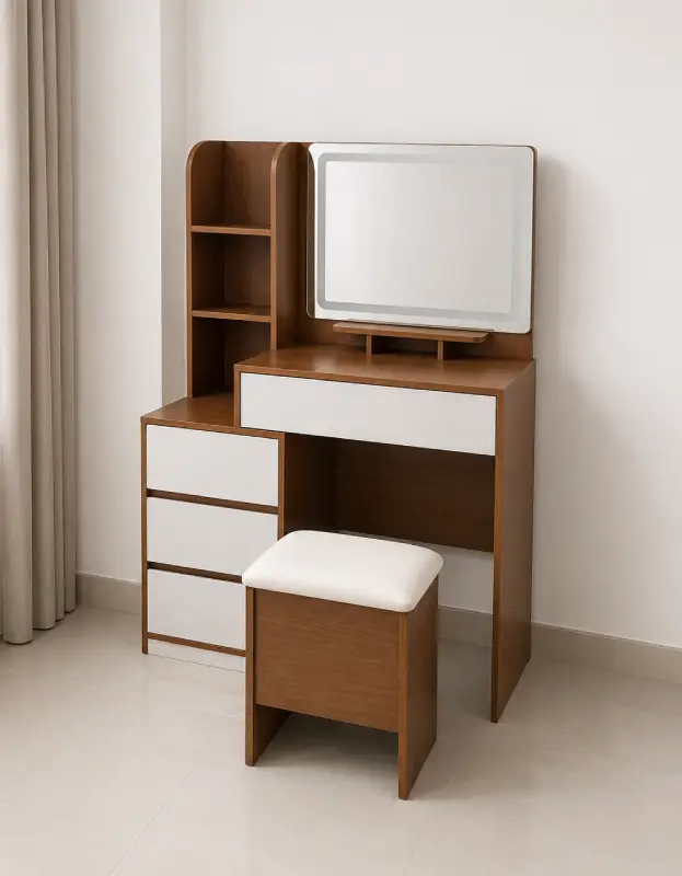 Cách Chọn Màu & Vị Trí Đặt Bàn Trang Điểm Nhựa Ecoplast Phù Hợp