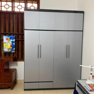 Tủ nhựa Ecoplast đựng quần áo 4 cánh mở kịch trần HĐ-TAEC06