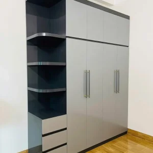 Tủ nhựa quần áo Ecoplast 4 cánh mở 1 kệ kịch trần HĐ-TAEC05