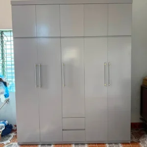 Tủ nhựa quần áo Ecoplast 5 cánh mở kịch trần HĐ-TAEC08
