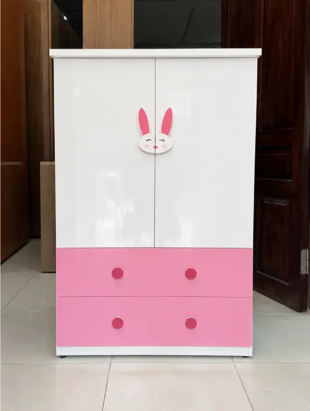 Tủ quần áo nhựa Ecoplast xinh xắn cho bé gái HĐ-TEE05
