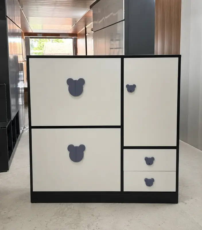 Tủ quần áo trẻ em nhựa Zukoplast chia ngăn tiện dụng HĐ-TEZ11