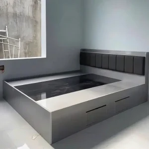 Giường Nhựa Chin Huei Plus Đầu Giường Bọc Nệm HĐ-GNCH04