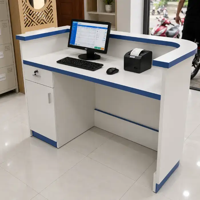 Thông tin & kinh nghiệm chọn mua quầy lễ tân nhựa