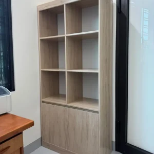 Tủ đựng tài liệu văn phòng nhỏ nhựa Chin Huei 2.0 plus giả gỗ HĐ-THS05