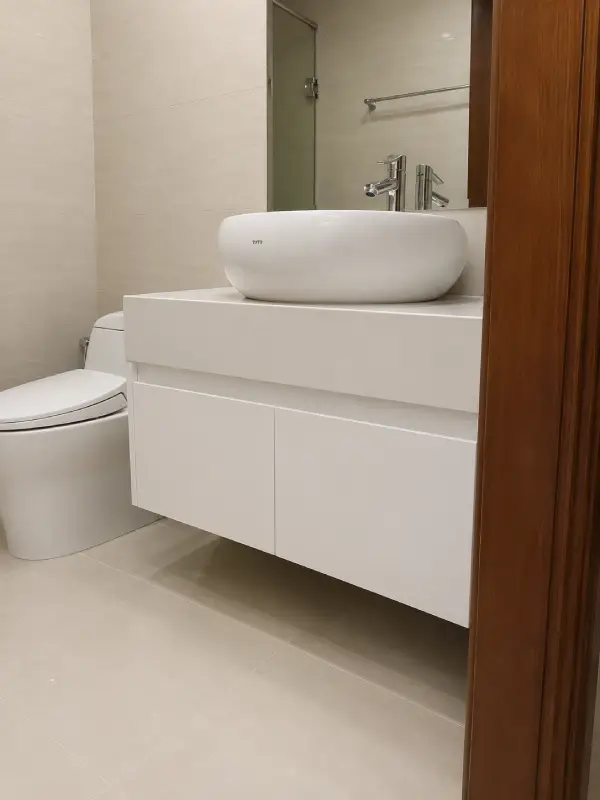 Những mẫu tủ lavabo nhựa Ecoplast cao cấp cho phòng tắm