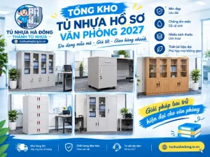 Tủ nhựa đựng tài liệu hồ sơ văn phòng