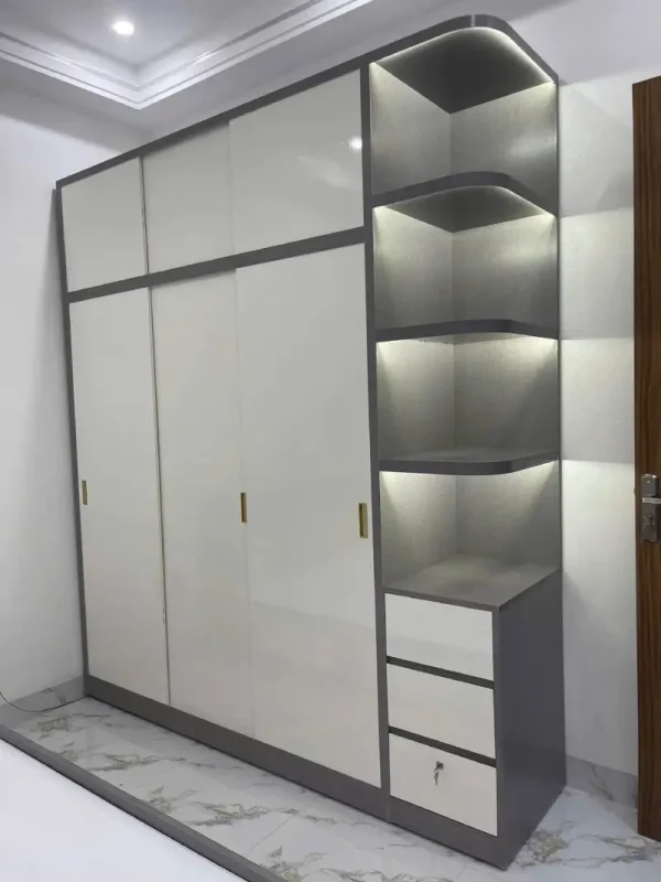 Xưởng đóng tủ quần áo nhựa Vincoplast theo yêu cầu tại Hà Nội