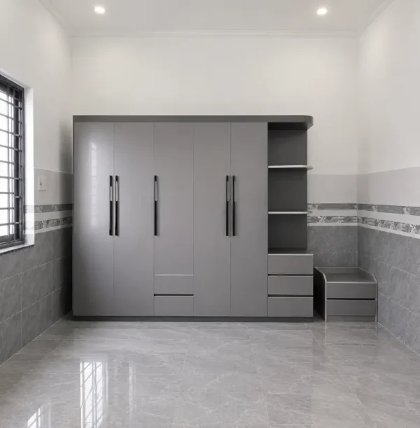 Các mẫu tủ quần áo nhựa Vincoplast 5 cánh hiện đại