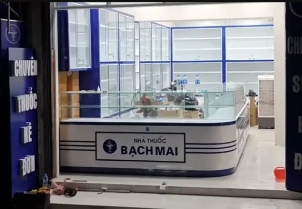 Top các mẫu tủ quầy thuốc Tây đẹp tiện ích