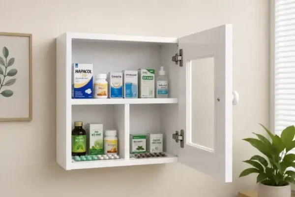 Các mẫu tủ thuốc nhựa treo tường cho gia đình & công ty