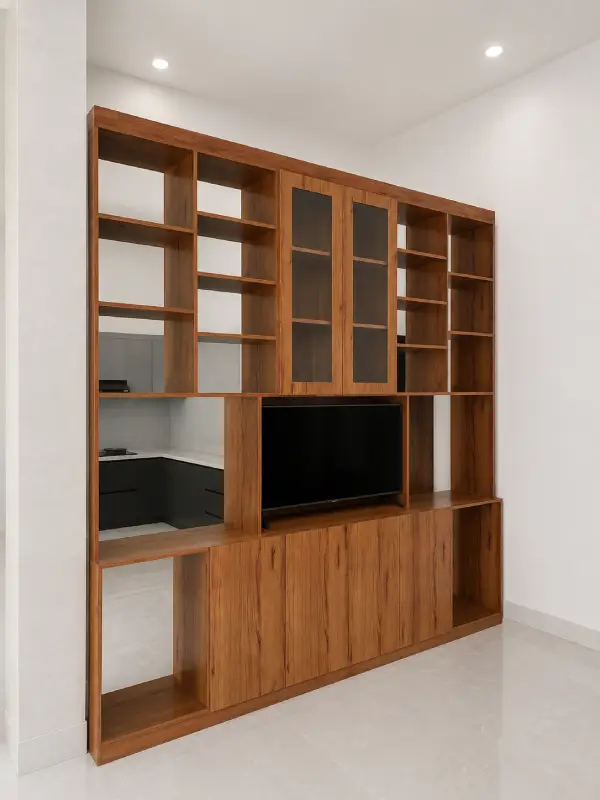 Các vách kệ tivi nhựa Zukoplast sang trọng cho nhà biệt thự